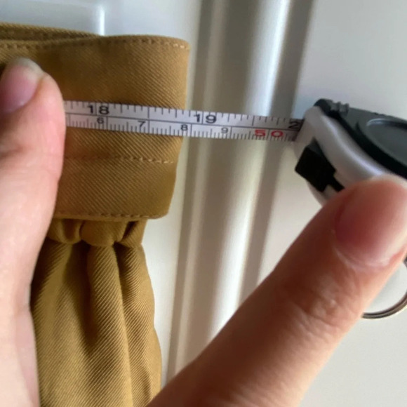 NWT NINE WEST XL SERGIO OLIVE GREEN TAPERED HIGH WAIST UTILITY BELT CROP PANTS - Picture 8 of 10